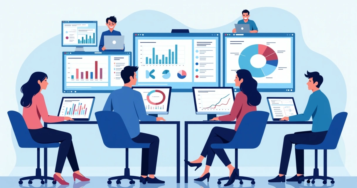 Gestão digital de parceiros reunidos em uma plataforma, com dashboards e tarefas agrupadas 