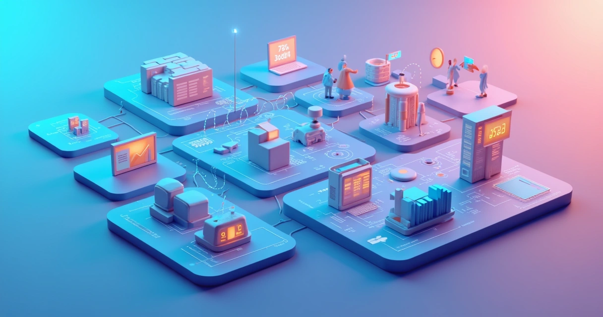 Gestão de parceiros de marketing diferentes em um painel com indicadores e gráficos coloridos 