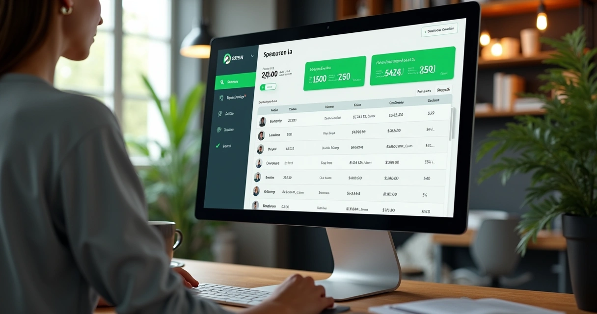 Painel de gestão de pedidos e clientes online 
