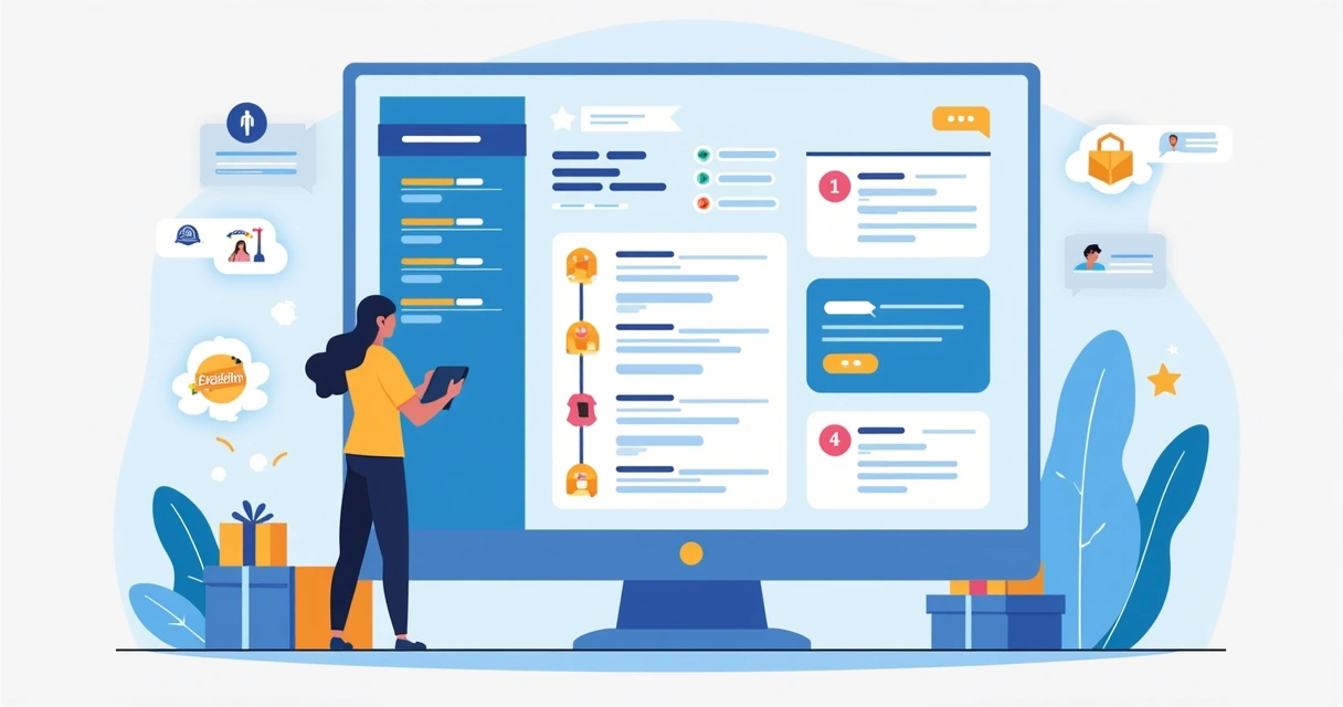 Gestão automatizada de pedidos em um painel digital com notificações de vendas 