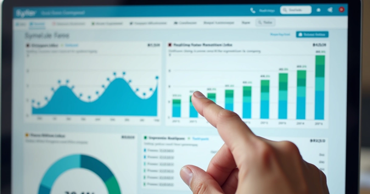 Gestão visual em tela mostrando comissões e links de afiliados 