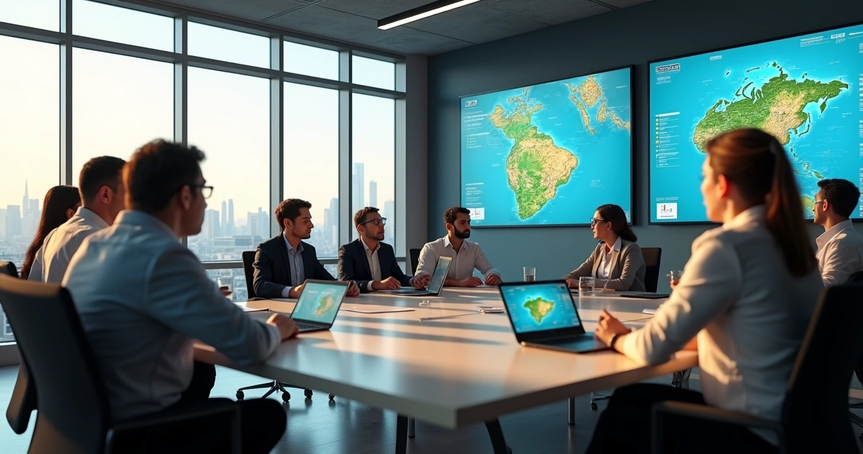 Equipe de gestão pública analisando dados do Paraná