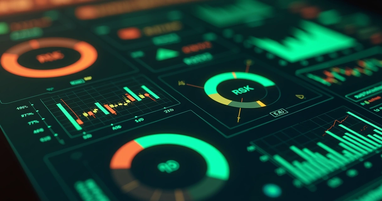 Controle de risco em painel digital de performance de robôs de trading 