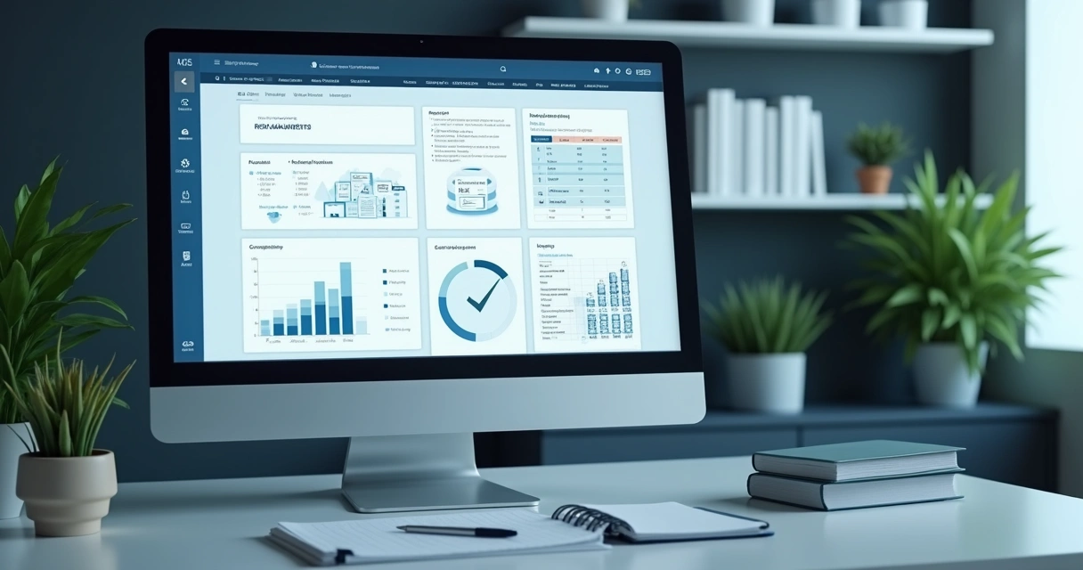 Tela de sistema de gestão de riscos psicossociais 
