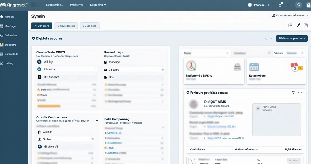 Painel de plataforma SaaS com controle de aluguel, contratos digitais e painel de emissão de NFS-e mostrando processos automatizados 