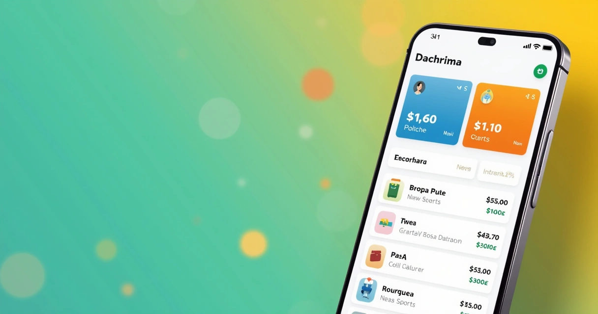 Interface com várias carteiras exibindo saldos diferentes 