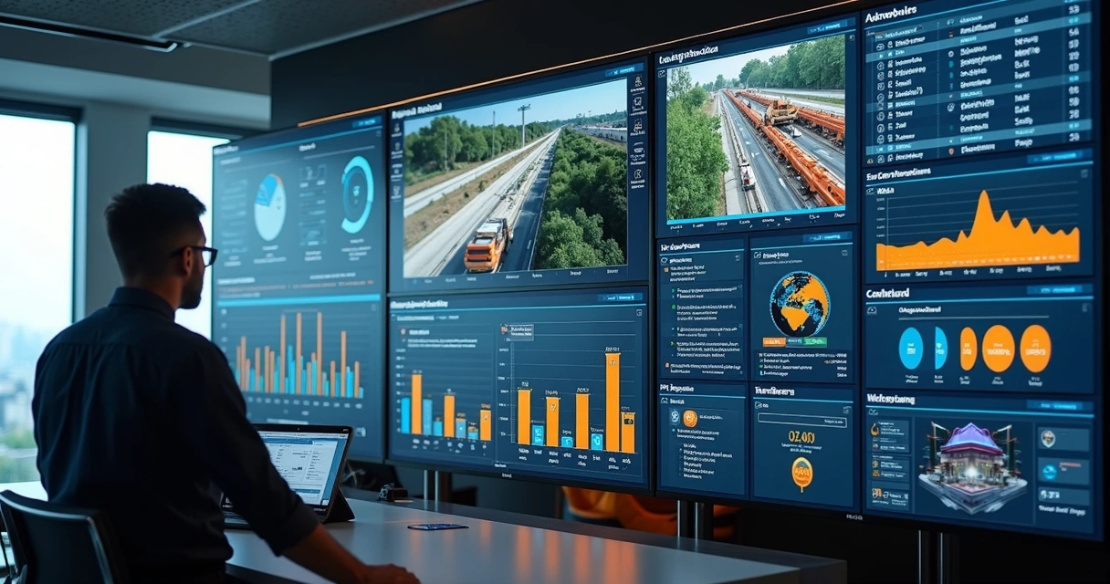 Plataforma de gestão visual com câmeras de obra e alertas de EPI com IA 