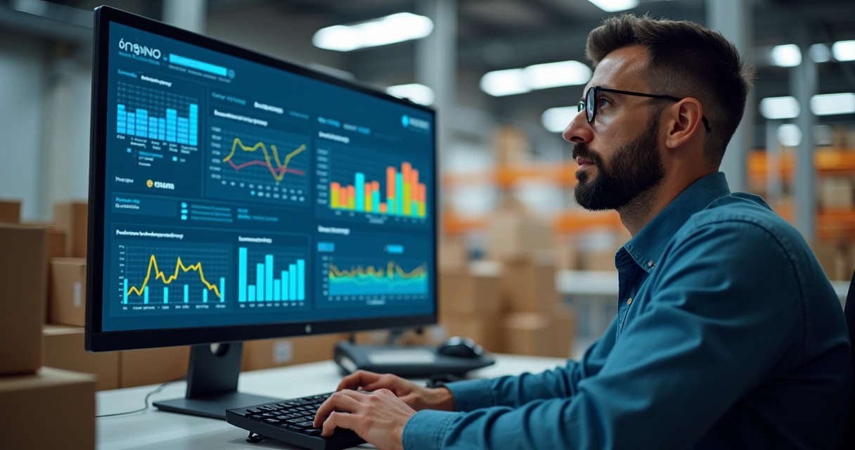 Gestor monitora indicadores de desempenho em sistema WMS 
