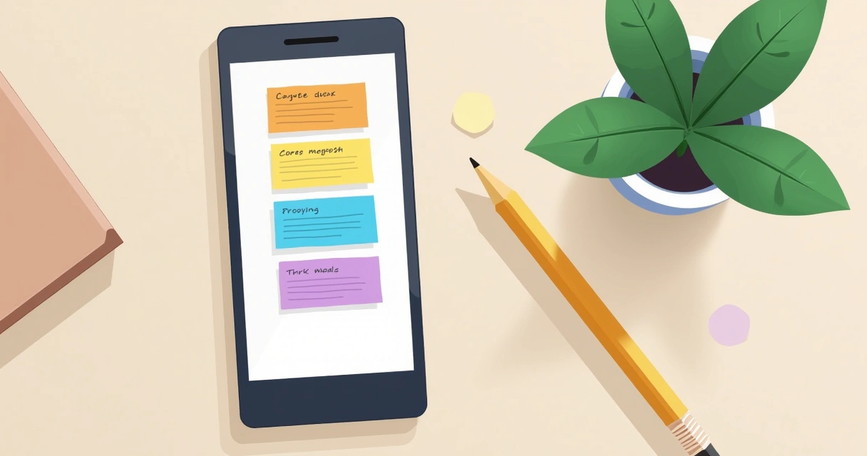 Notas digitais organizadas com etiquetas automáticas no Google Keep 