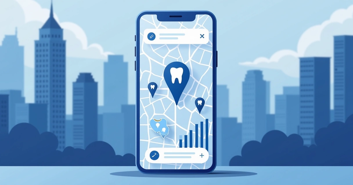 Clínica odontológica em destaque no Google Maps 