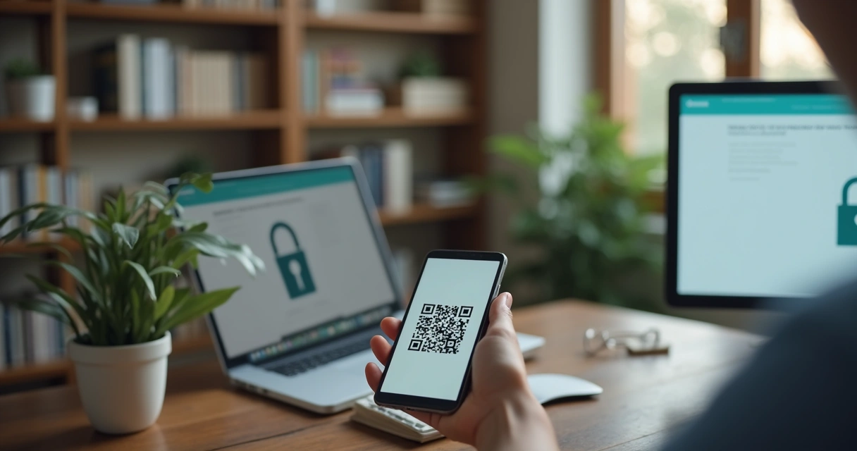 Pessoa autenticando Gov.br nível ouro por QR Code dinâmico da identidade nacional digital 