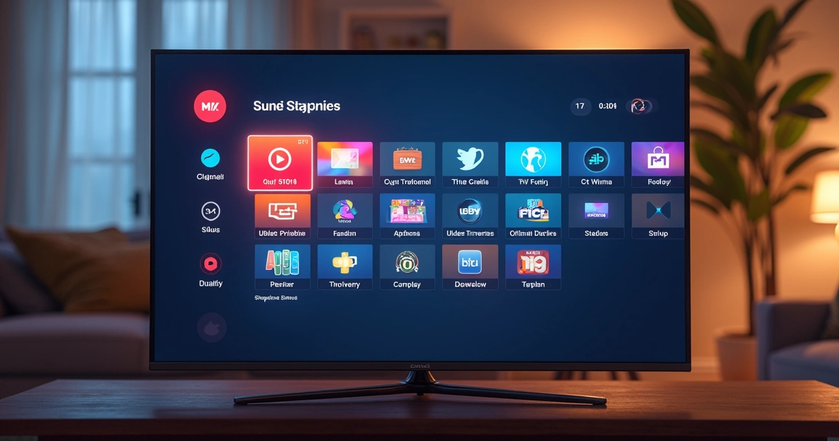 Lista de subcanais digitais em uma TV americana 