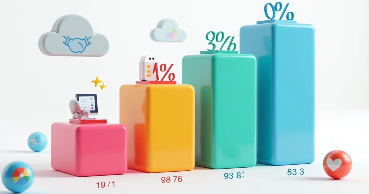 Benchmarks financeiros de programas de parceiros em SaaS Gráfico mostrando a taxa de ativação de parceiros SaaS em barras