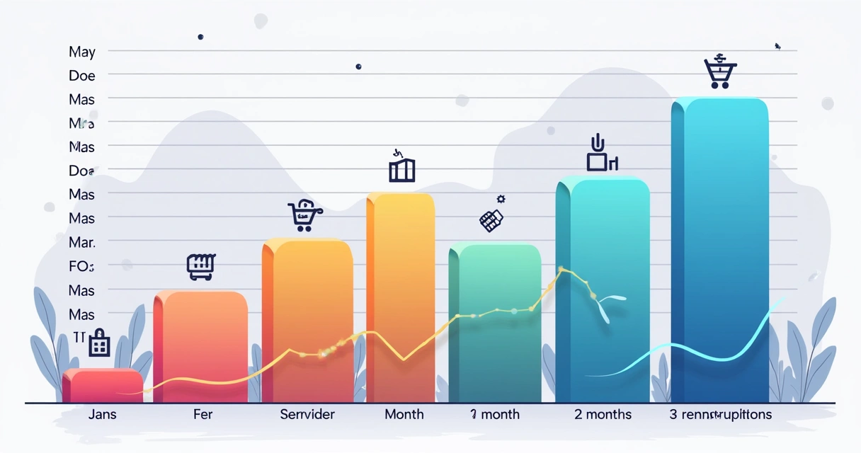 Gráfico tipo heatmap mostrando linhas de coortes de clientes e colunas com meses após aquisição. 