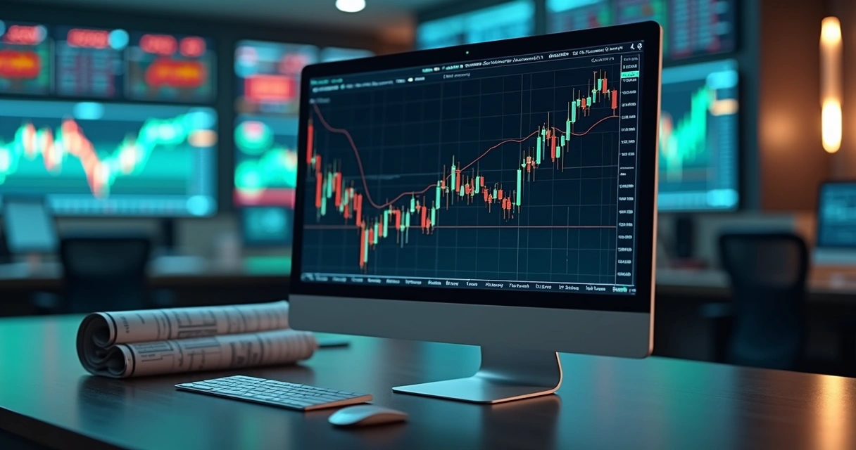 Gráfico comparativo de desempenho de portfólios 60/40 alavancado e só ações mostrando linhas de crescimento e volatilidade 