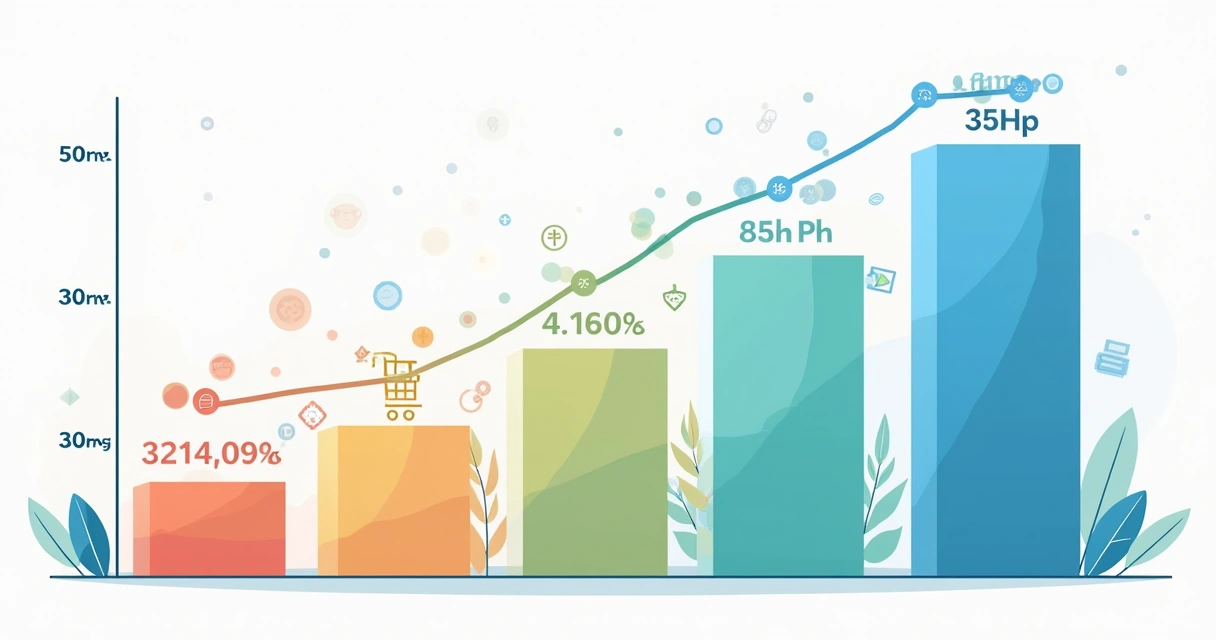 Gráfico de barras mostrando diferentes tipos de farmácias competindo em faturamento 