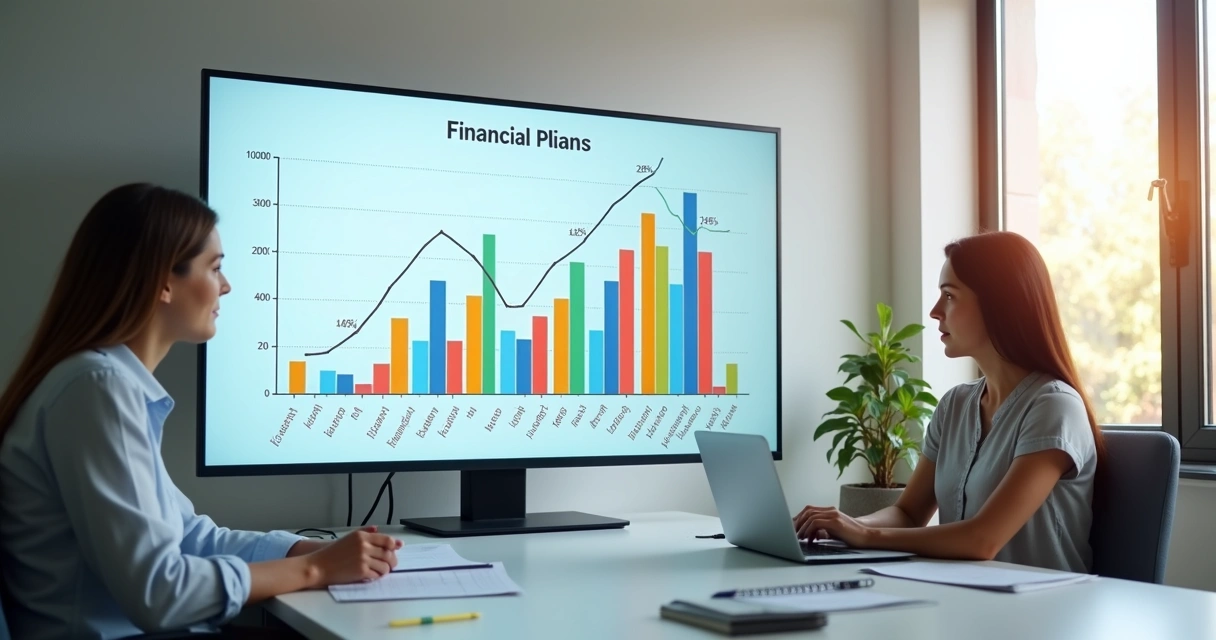 Gráfico com dados de planejamento financeiro e psicologia. 