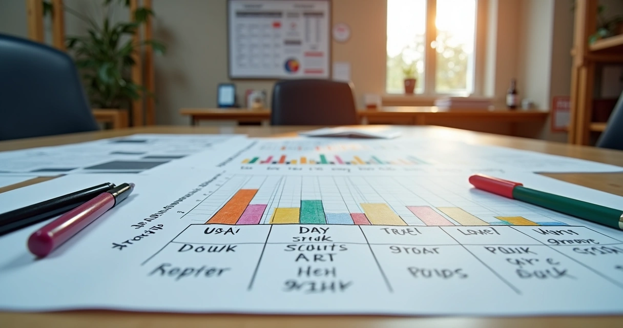 Gráfico de barras com número de profissionais por etapa da obra 