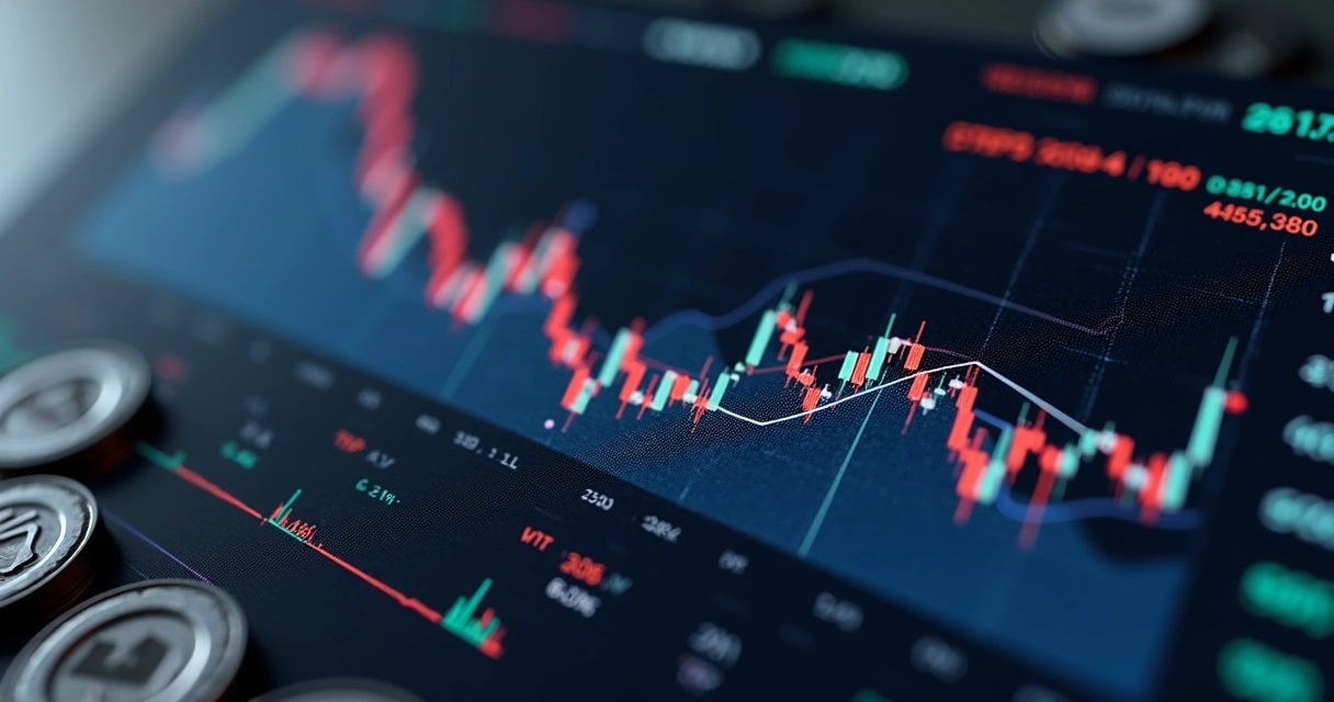 Gráfico mostrando variações históricas de drawdown em uma carteira de investimentos 