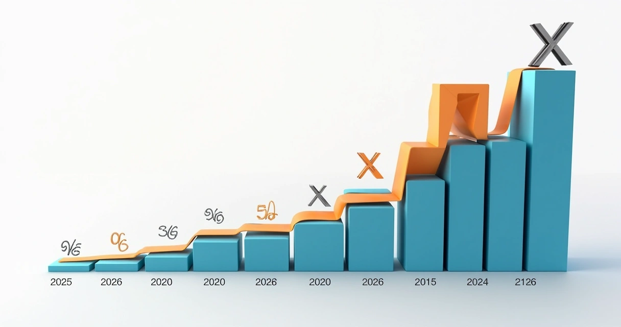 Gráfico de barras mostrando aumento do preço de tratamentos de Peyronie 