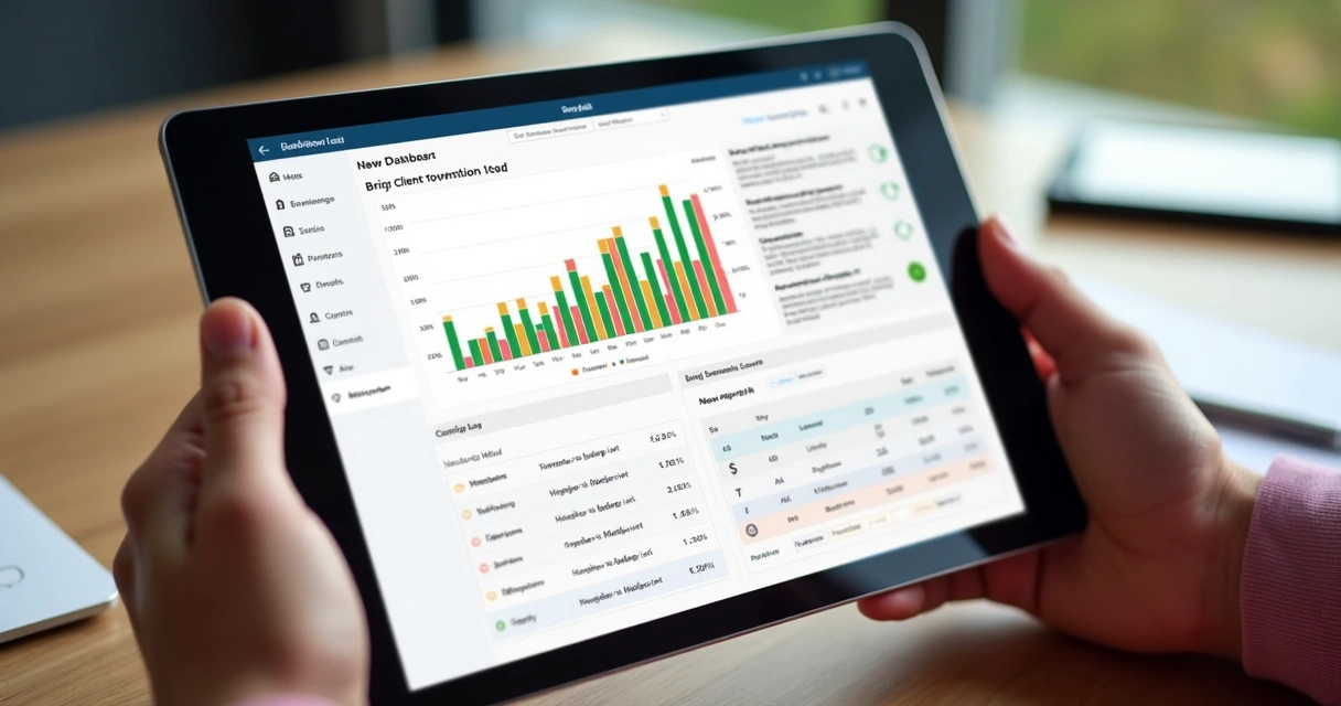 Gráfico colorido de vendas mensais a partir do histórico de conversas 