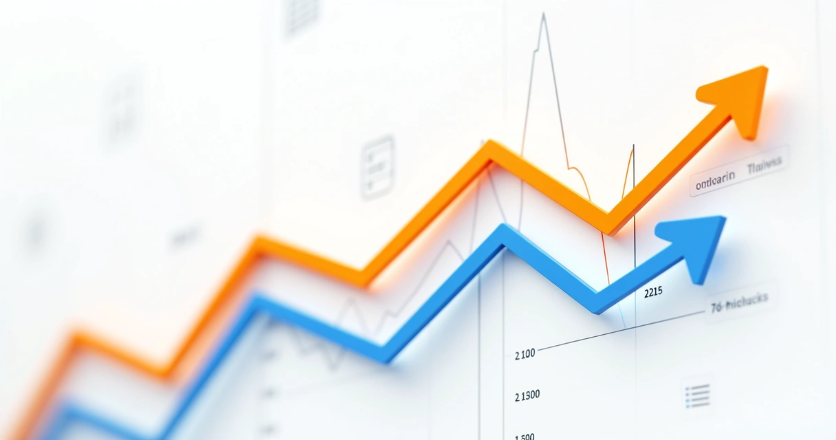 Gráfico comparativo entre IGP-M e IPCA em 2021 