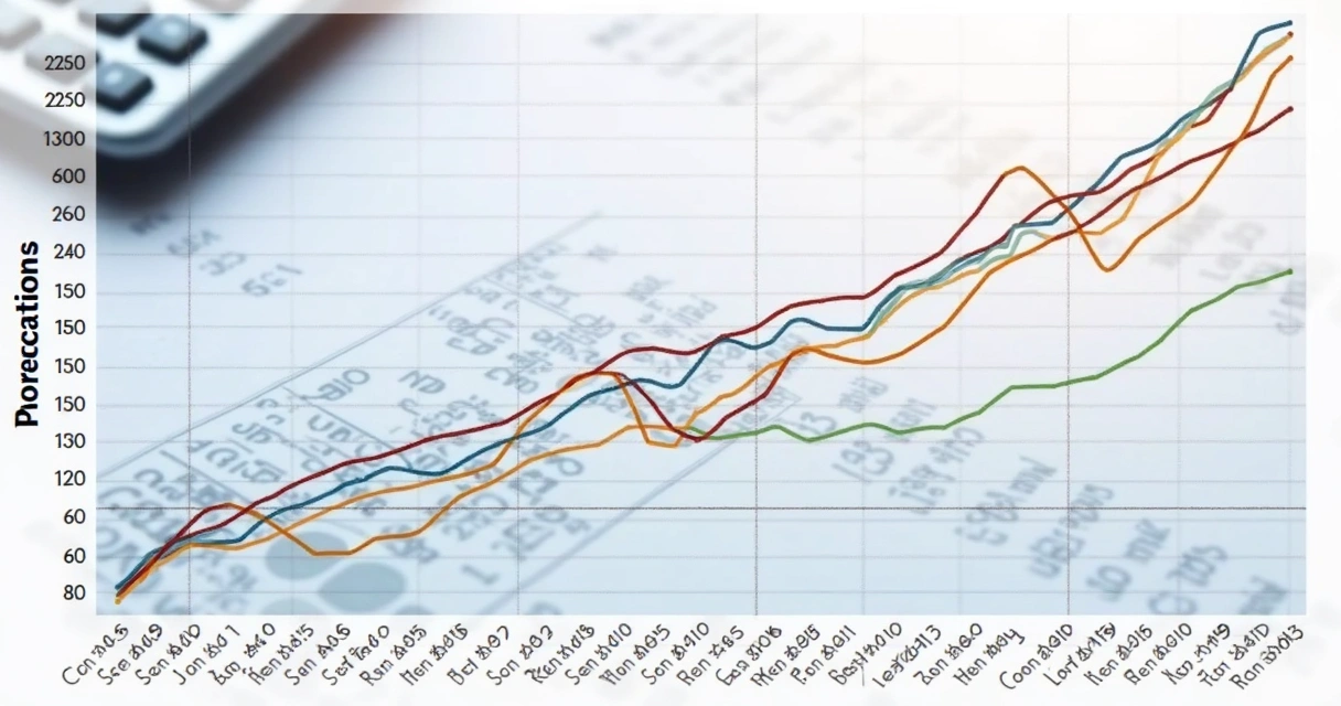 Comparativo visual IGPM e IPCA nos últimos anos