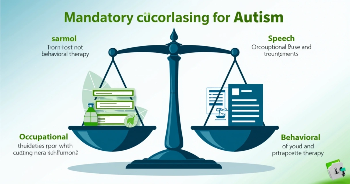 Gráfico sobre direitos garantidos por lei nos planos de saúde para autistas 
