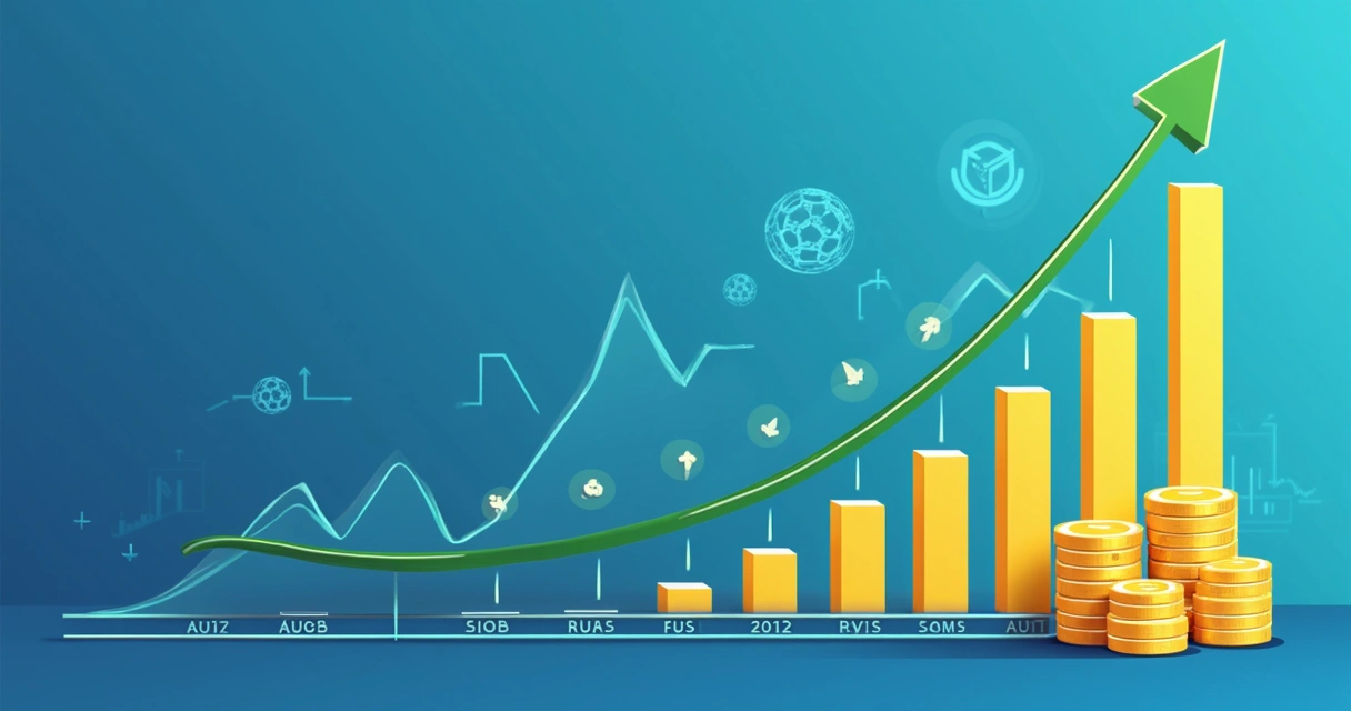 Gráfico mostra evolução dos lucros em apostas under limite de agosto de 2022 a junho de 2023 