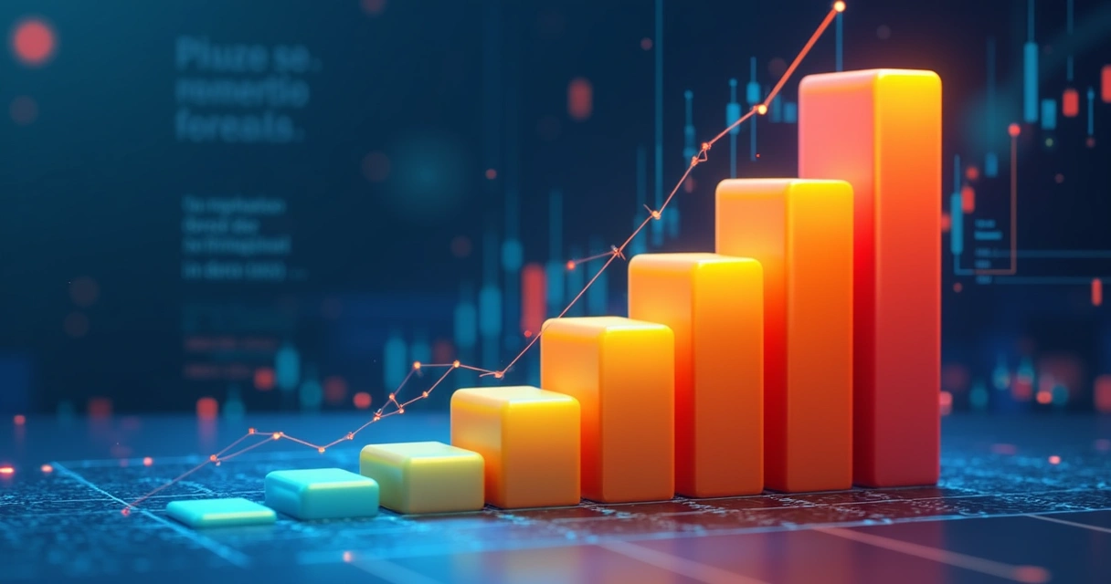 Gráfico mostrando aumento de precisão com o uso de mercados de previsão 