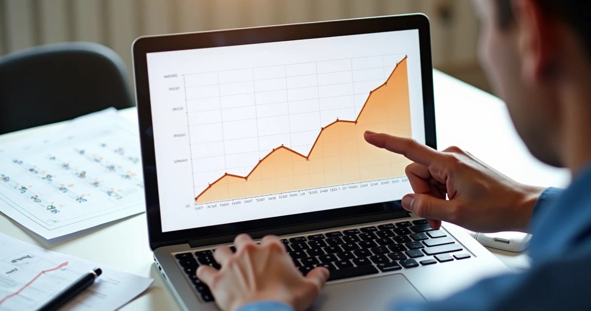 Gráfico com queda repentina de backlinks 