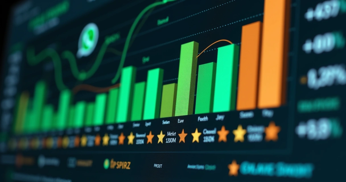 Gráfico de respostas a pesquisa de satisfação jurídica no WhatsApp 