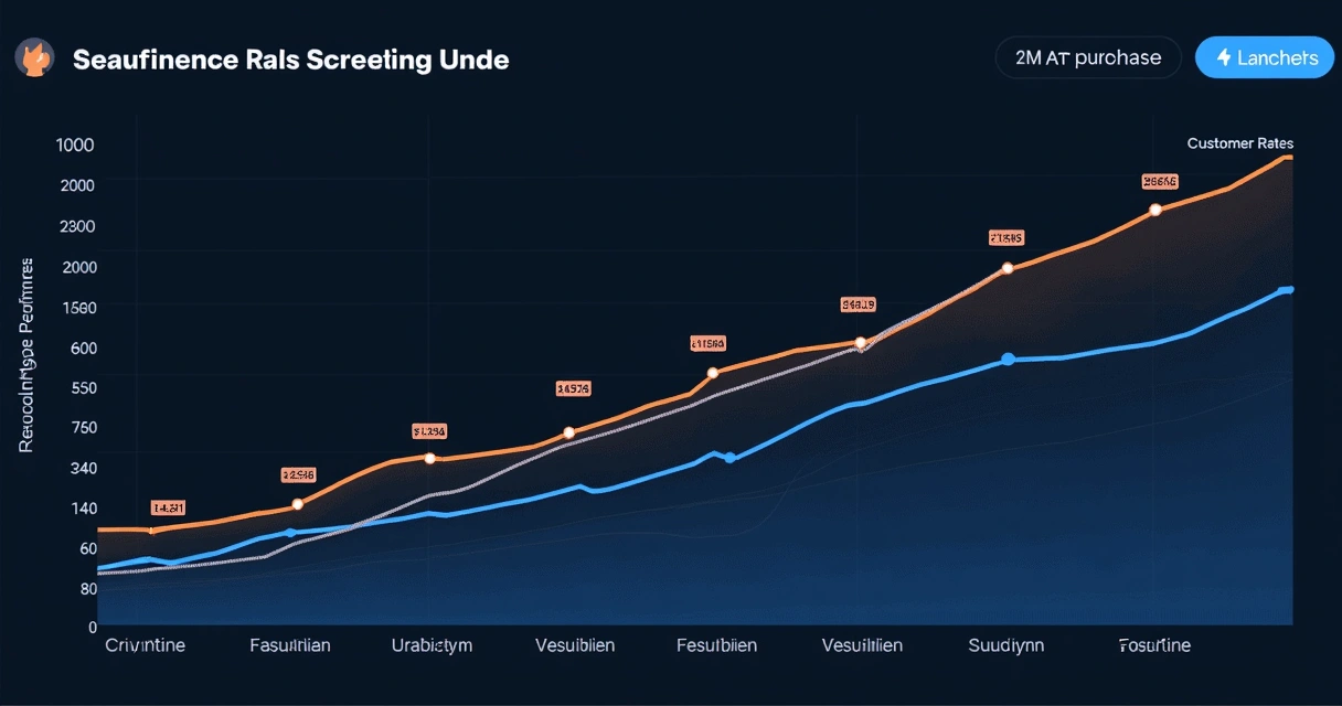 Gráfico demonstrando aumento da taxa de recompra após estratégia RFV 