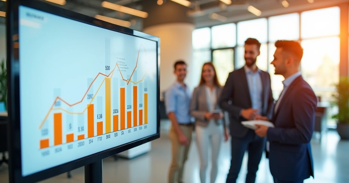 Painel com gráficos de conversão de leads enriquecidos para vendas 