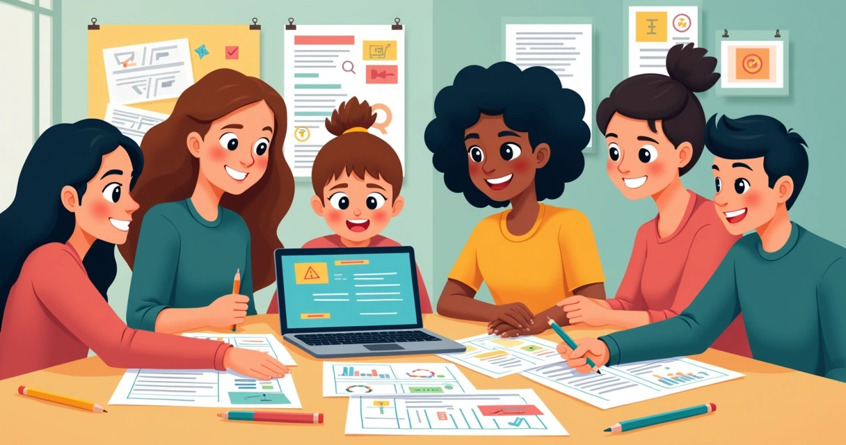 Grupo de alunos cria projeto criativo usando IA 