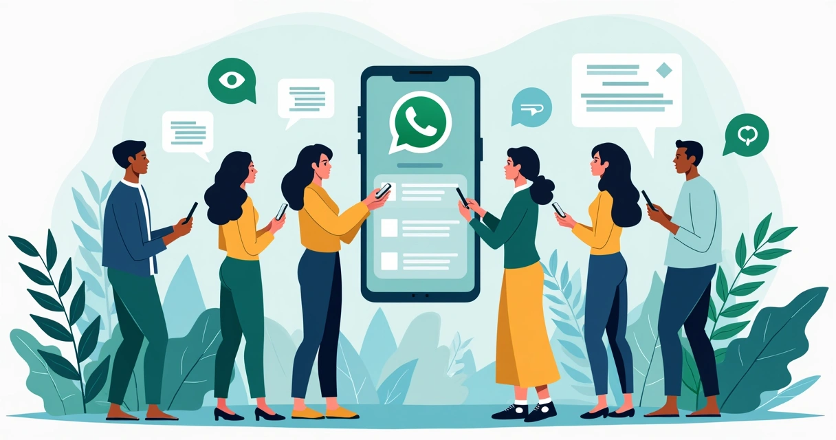 Criação de grupo de apoio político no WhatsApp