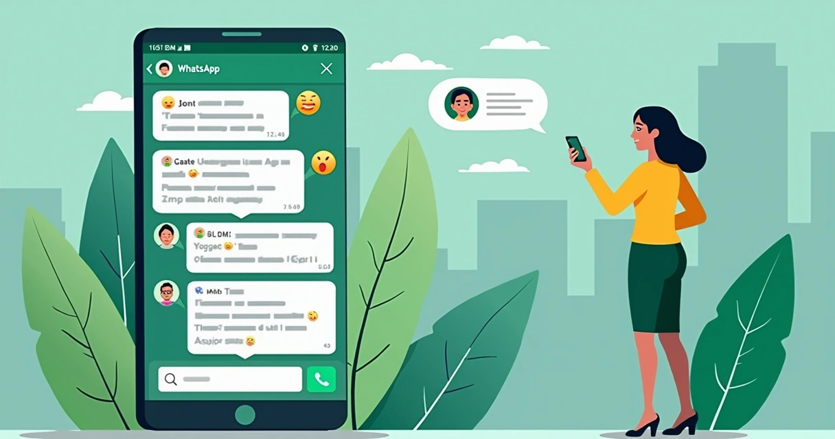 Grupo de WhatsApp com discussão eleitoral segmentada