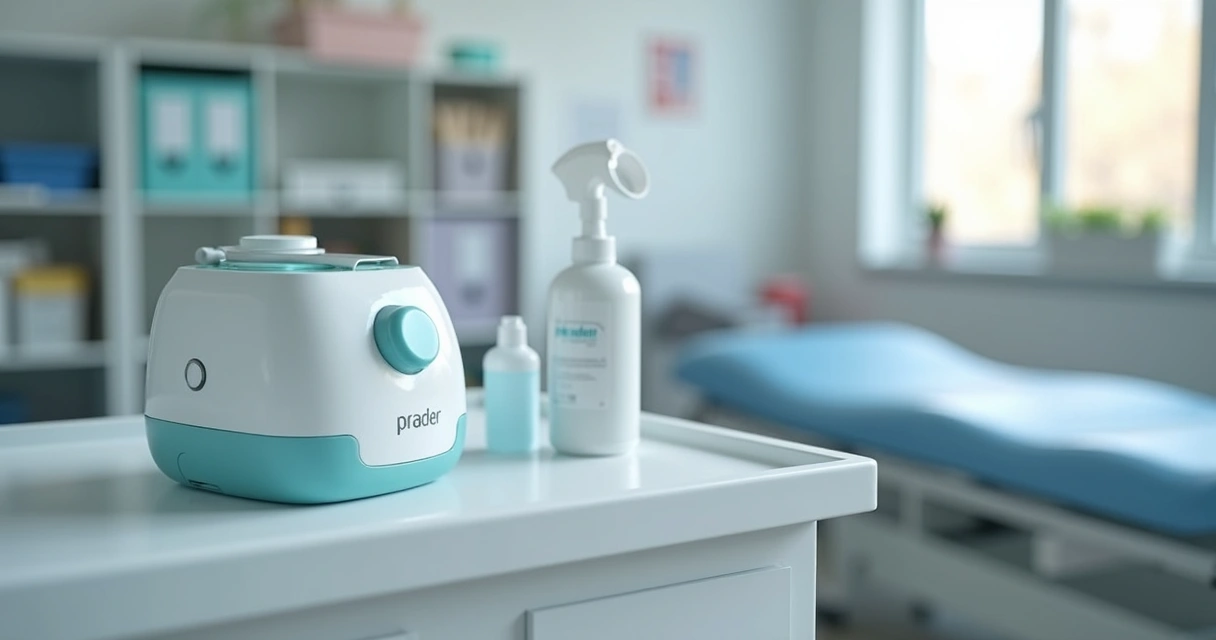 Orquidômetro armazenado de forma protegida em ambiente ambulatorial 