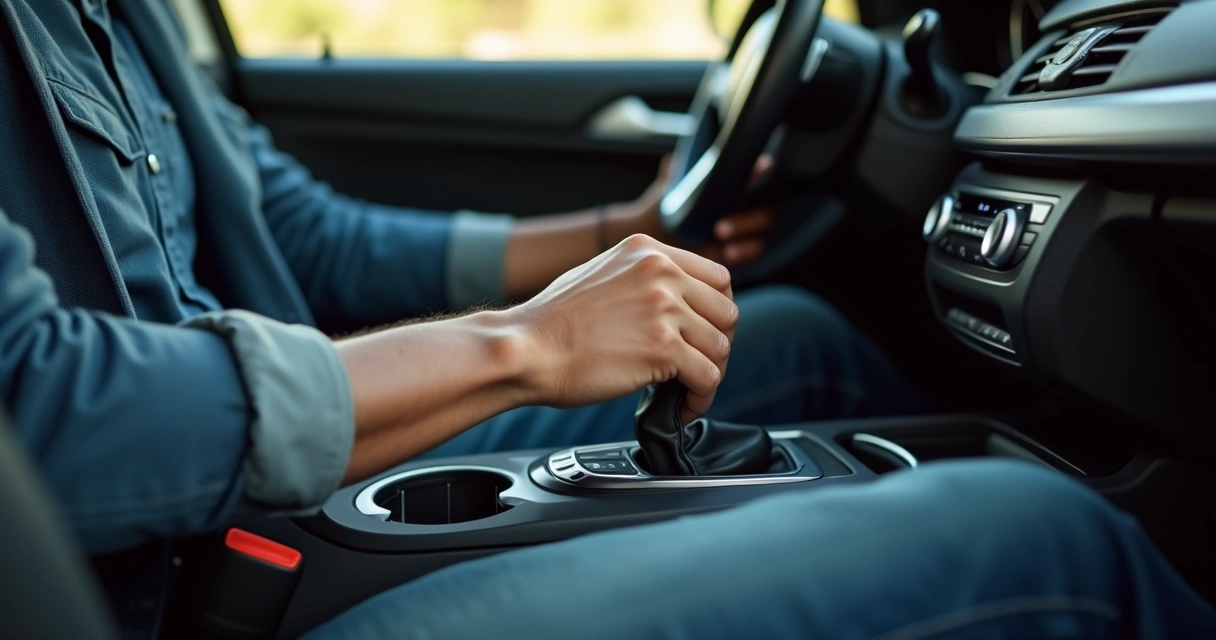 Motorista faz troca de marcha corretamente 