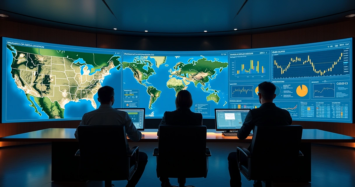 Commodity control room showing unified physical and financial hedge data 