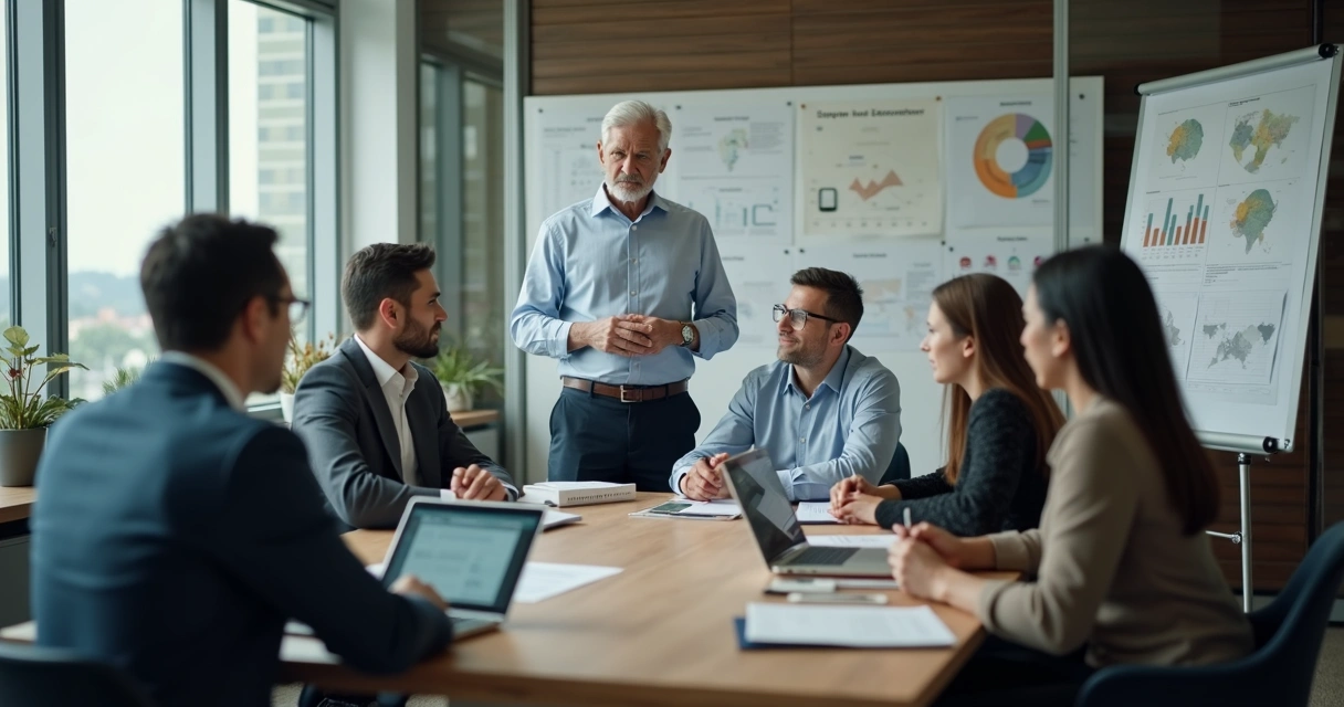 Hierarquia sutil em equipe de empresa familiar