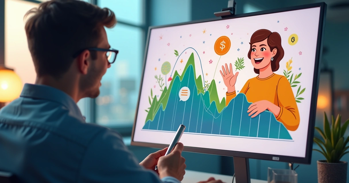 História de sucesso em marketing digital com resultado visual 