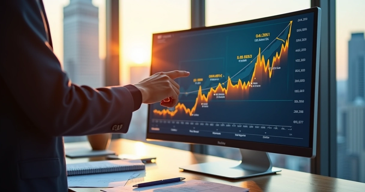 Tela com gráfico de cota histórica de um fundo 