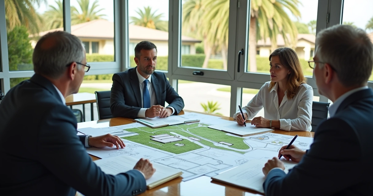 HOA board reviewing artificial turf proposal for Central Florida yard. 