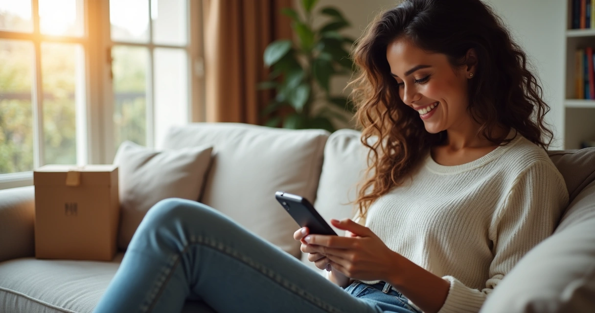 Assinante interagindo pelo celular com mensagens automáticas 