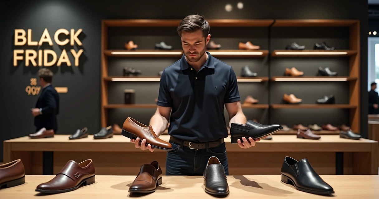 Black Friday de sapatos masculinos: como escolher o melhor modelo