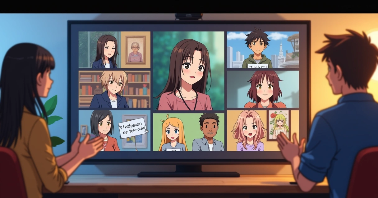 Fã brasileiro sendo homenageado em comunidade otaku por legendas 