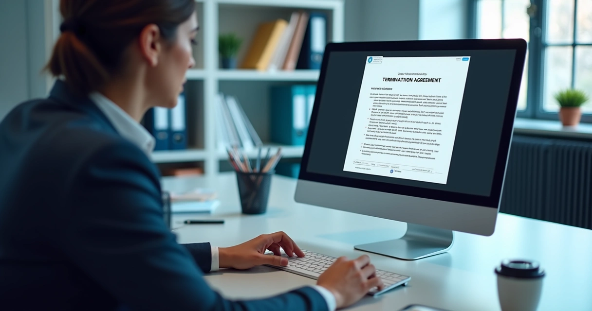 Departamento Pessoal usando computador para homologação digital 