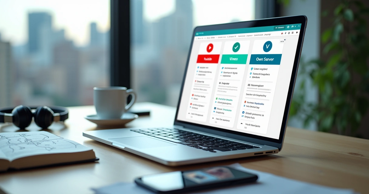 Hospedagem de Vídeos para Cursos: YouTube, Vimeo ou Servidor Próprio?