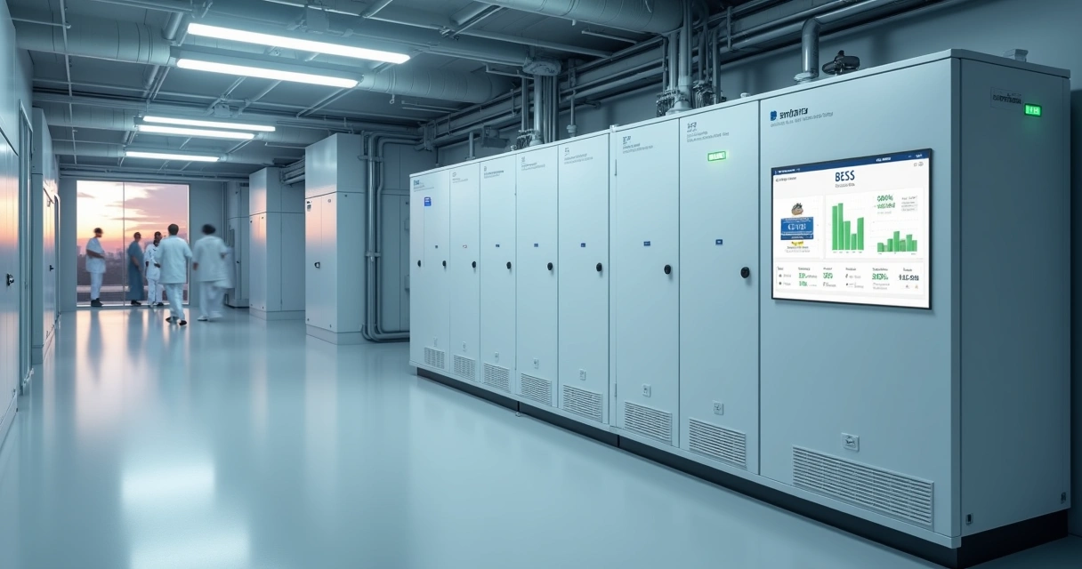 BESS para hospitais e clínicas: autonomia e redução de custos
